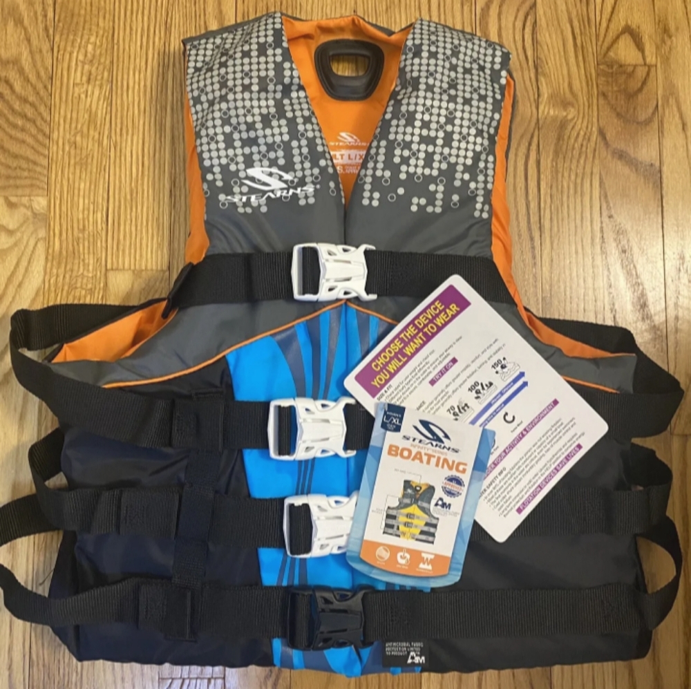 Stearns Women's Infinity Series Boating Vest, Large/X-Large, New!